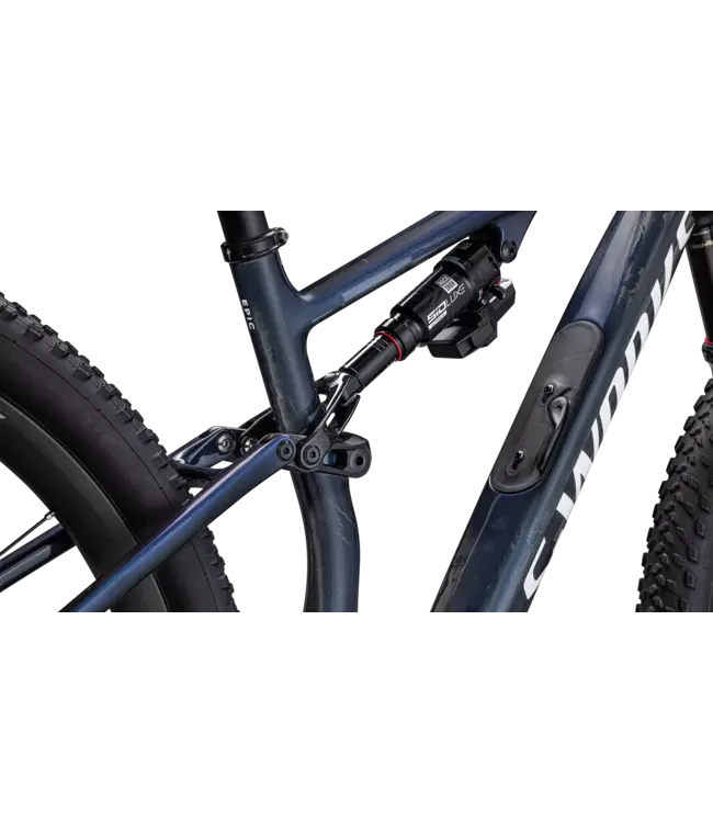 Specialized S-Works Epic 8 - Gloss Cyan Blue Pearl / Metallic White Silver