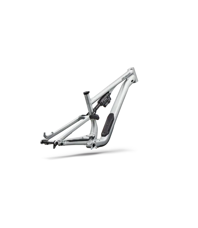 Specialized Stumpjumper 15 EVO Alloy Frameset - Satin Brushed Aluminum / Cast Blue