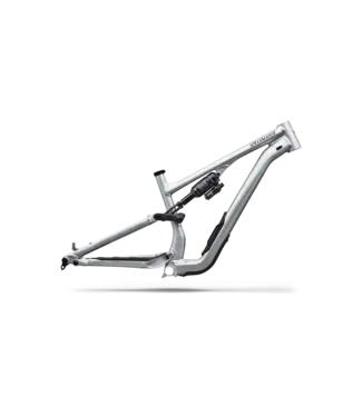 Specialized Stumpjumper 15 EVO Alloy Frameset - Satin Brushed Aluminum / Cast Blue