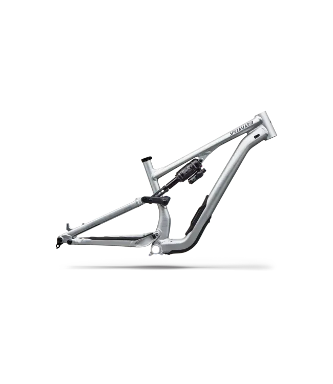 Specialized Stumpjumper 15 EVO Alloy Frameset - Satin Brushed Aluminum / Cast Blue