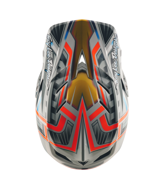 Troy Lee Designs D4 AS Composite Helmet - Lowrider Gray