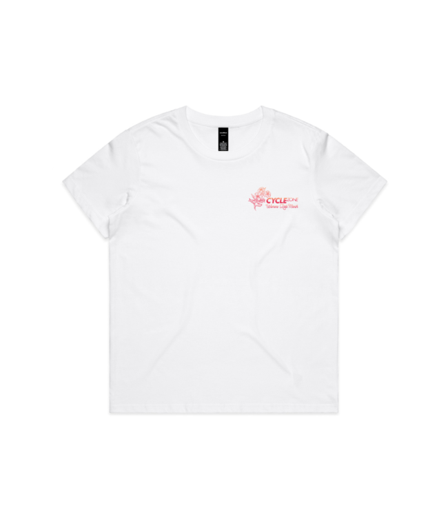 Womans Ride Month Tee 2025 - White