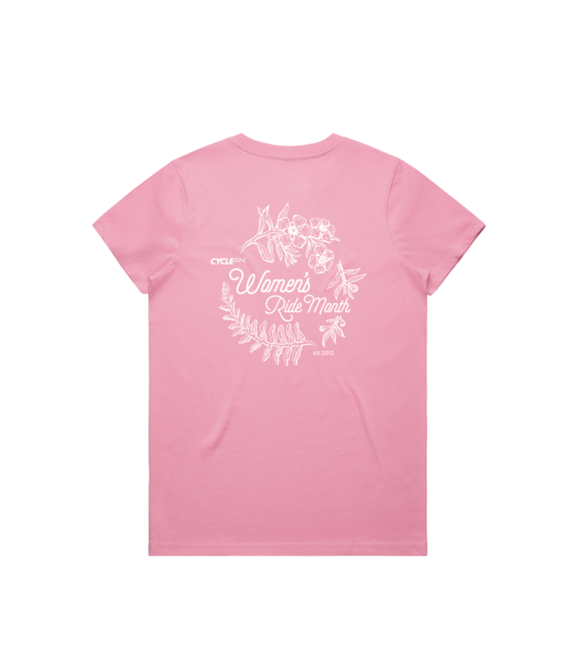 Womans Ride Month Tee 2025 - Bubblegum