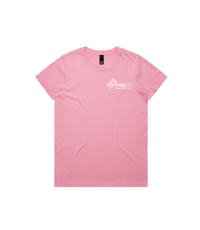 Womans Ride Month Tee 2025 - Bubblegum