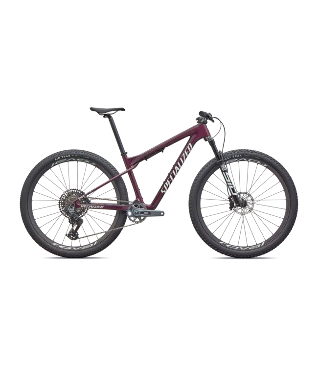Specialized Epic World Cup Expert - Gloss Bordeaux Metallic / White
