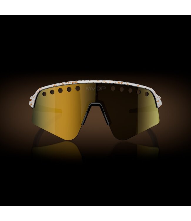 Oakley Sutro Lite Sweep - Red / Gold Splatter / Prizm 24K Lens