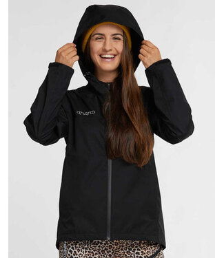Dharco Womans Rain Jacket - Stealth