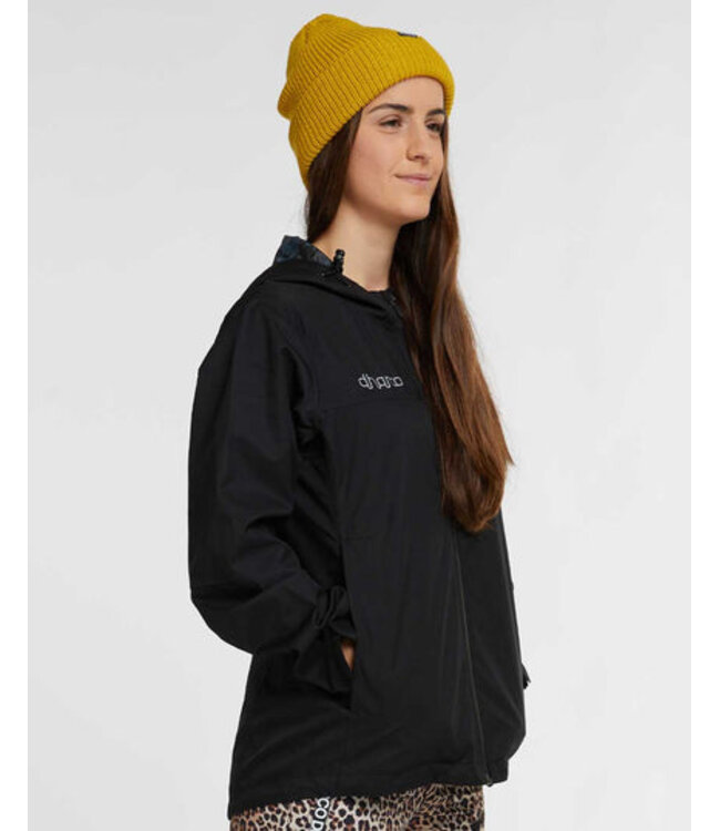 Dharco Womans Rain Jacket - Stealth