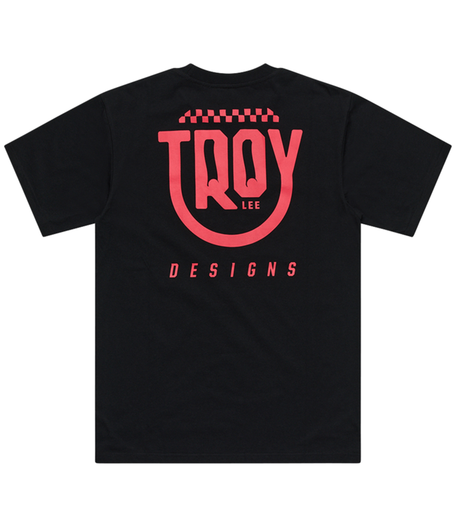 Troy Lee Designs Short Sleeve Tee - Smiley Black
