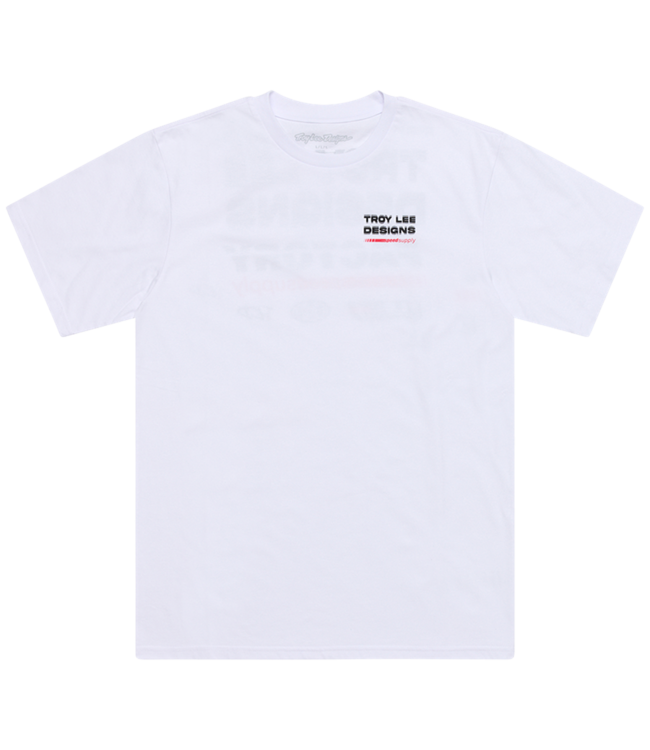 Troy Lee Designs Short Sleeve Tee - Factory White