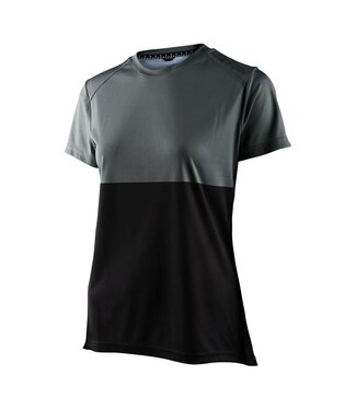 Troy Lee Designs Womans Lilium Jersey - Block Green / Black