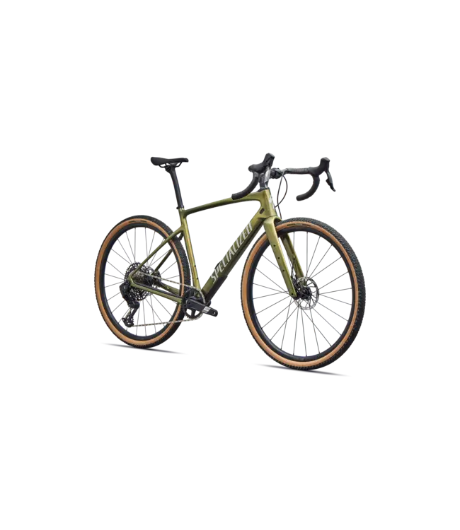 Specialized Diverge 4 Comp Carbon - Laurel Green Metallic / Dolomite Metallic