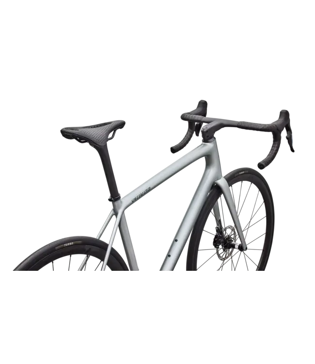 Specialized Aethos 2 Pro - Gloss Shadow Silver / Emerald Metallic