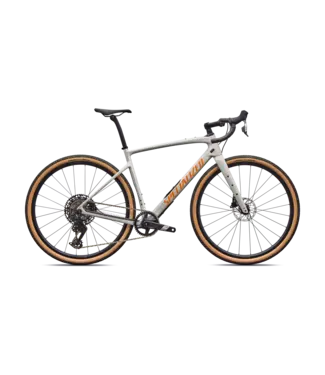 Specialized Diverge 4 Comp Carbon - Dolomite Metallic / Orange Zest