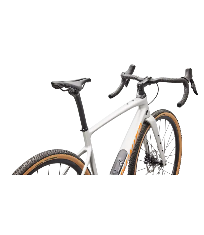 Specialized Diverge 4 Comp Carbon - Dolomite Metallic / Orange Zest