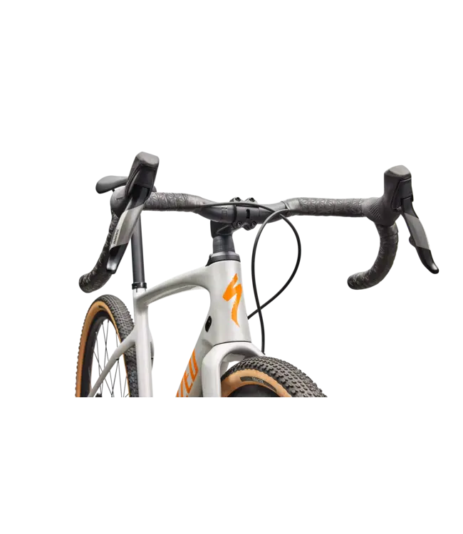 Specialized Diverge 4 Comp Carbon - Dolomite Metallic / Orange Zest