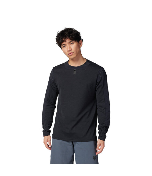 Fox Defend Long Sleeve Jersey - Black