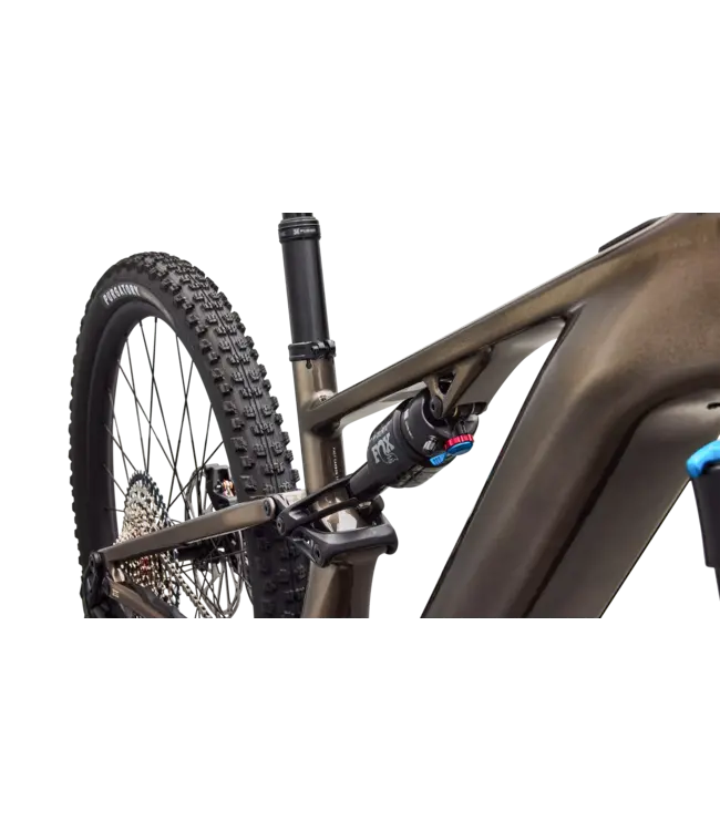 Specialized Turbo Levo R Comp - Gloss Gunmetal / White Mountains