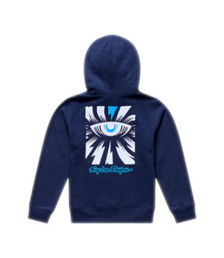 Troy Lee Designs Youth Pullover Hoodie - Cyborg Navy