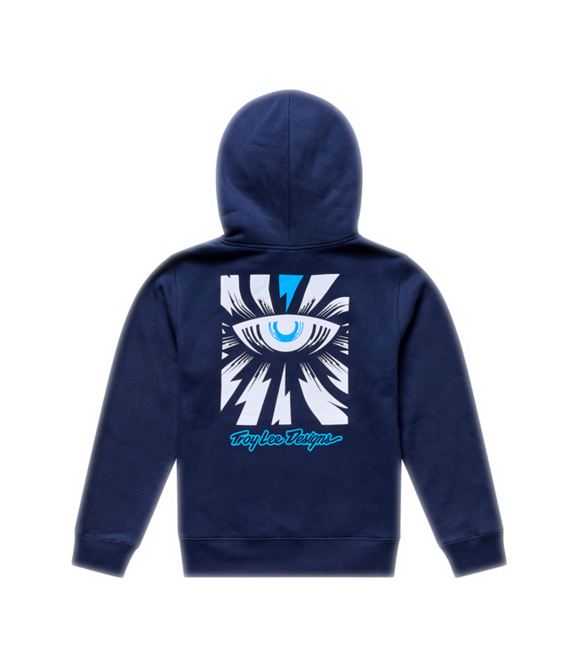 Troy Lee Designs Youth Pullover Hoodie - Cyborg Navy