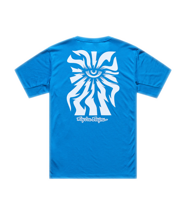 Troy Lee Designs Skyline Ride Tee - One Eye Aero Blue