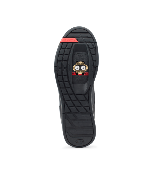 Crank Brothers Mallet Lace Shoes - Black / Red