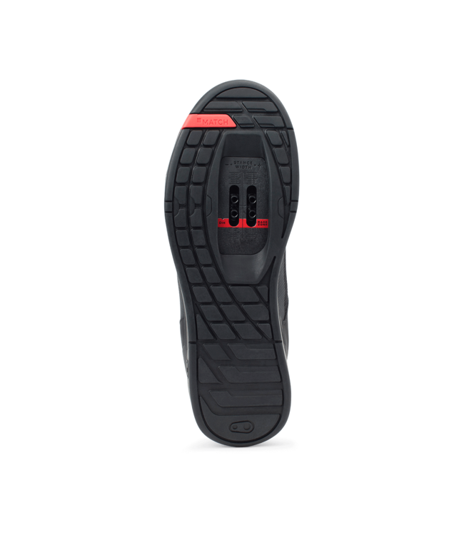 Crank Brothers Mallet Lace Shoes - Black / Red