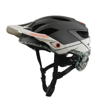 Troy Lee Designs A3 AS Helmet - Halo Charcoal / Pumice