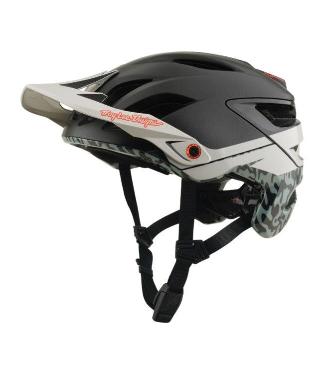 Troy Lee Designs A3 AS Helmet - Halo Charcoal / Pumice