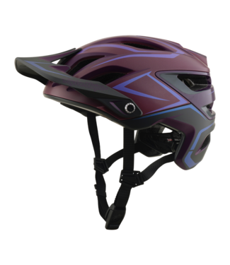 Troy Lee Designs A3 AS Helmet - Pin Sangria