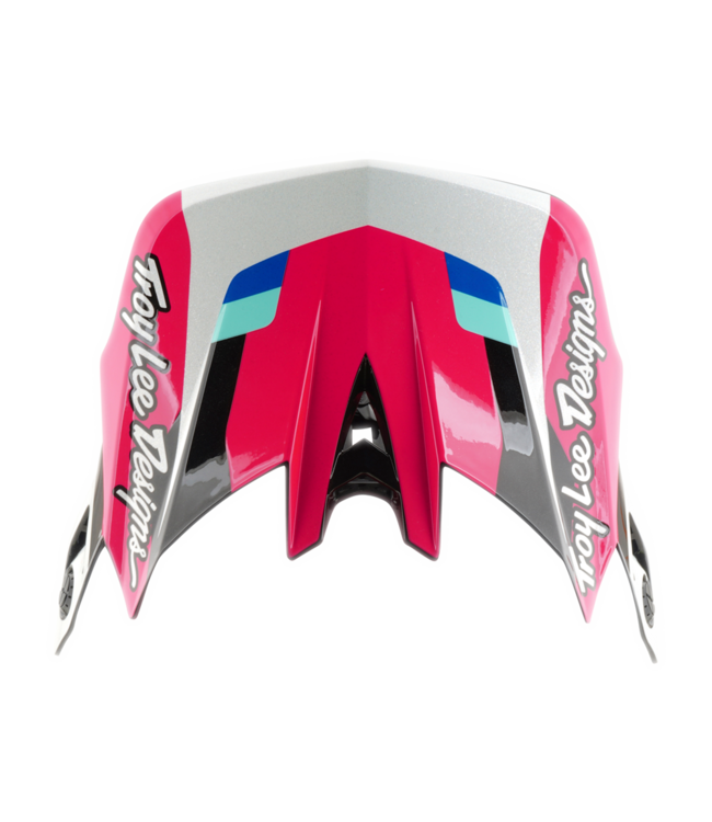Troy Lee Designs D4 Polyacrylite Helmet - Roamer Magenta