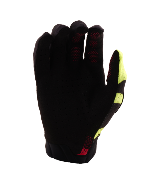 Troy Lee Designs Youth Air Gloves - Cyclops Black / Flow Yellow