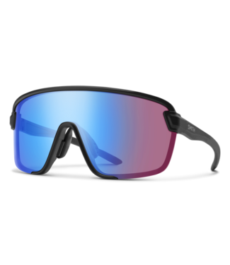 Smith Optics Bobcat - Matte Black / ChromaPop Low Light Rose Blue Mirror