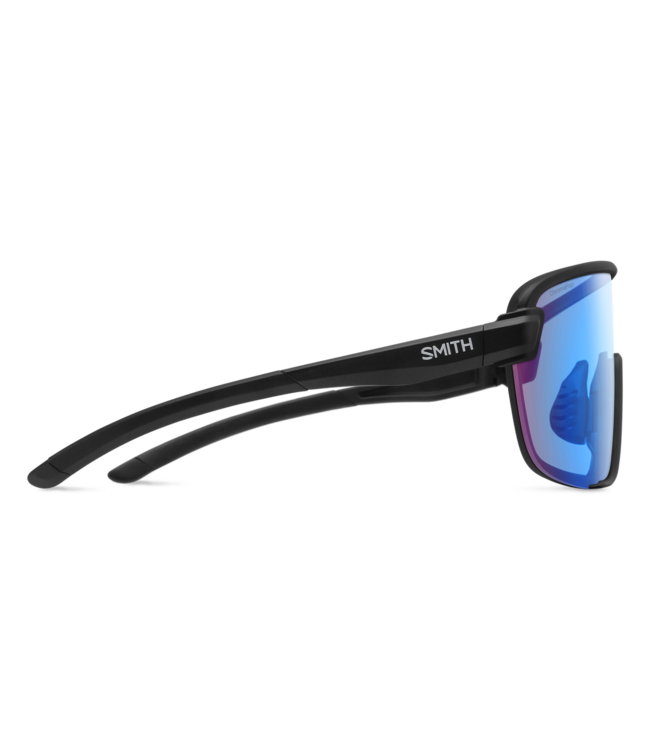 Smith Optics Bobcat - Matte Black / ChromaPop Low Light Rose Blue Mirror