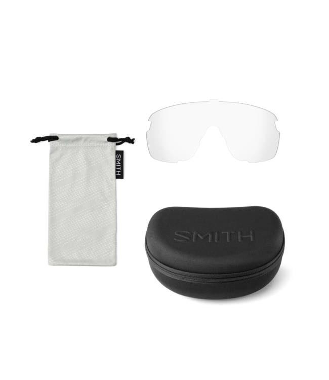 Smith Optics Bobcat - Matte Black / ChromaPop Low Light Rose Blue Mirror