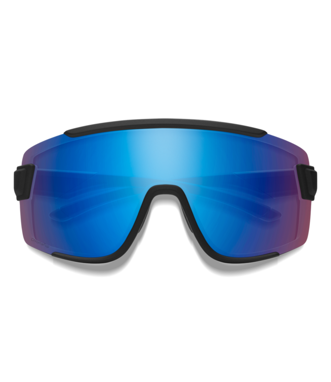 Smith Optics Wildcat - Matte Black / ChromaPop Low Light Rose Blue Mirror