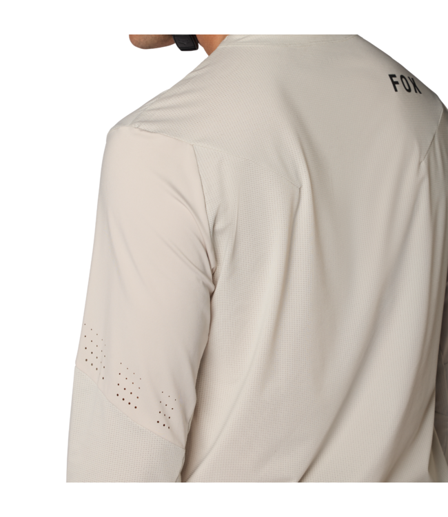 Fox Flexair Long Sleeve Jersey - Chalk