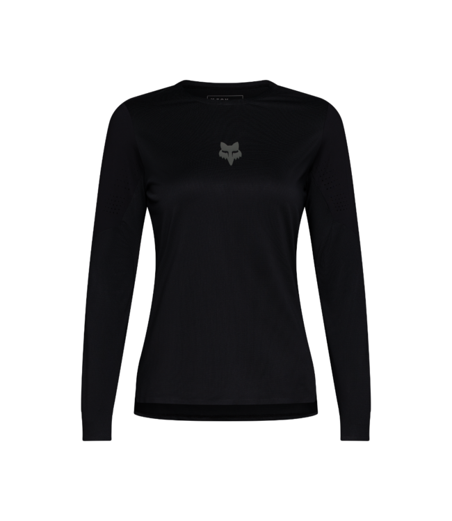 Fox Woman's Flexair Long Sleeve Jersey - Black