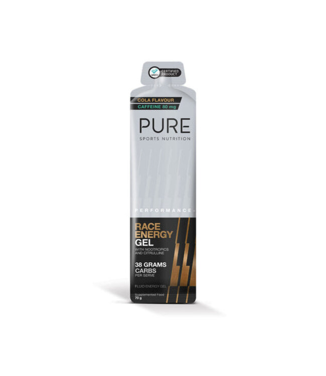 Pure Sports Nutrition Performance + Race Energy Gel 70g