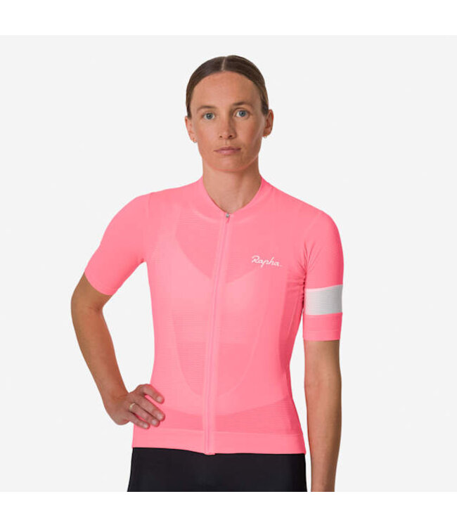 Rapha Women's Lightweight Jersey - Pink / White