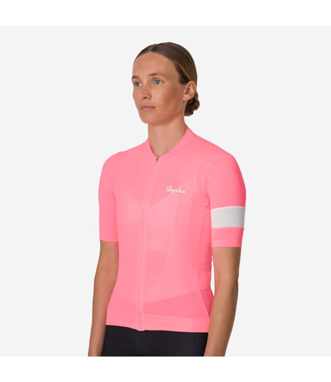 Rapha Women's Lightweight Jersey - Pink / White