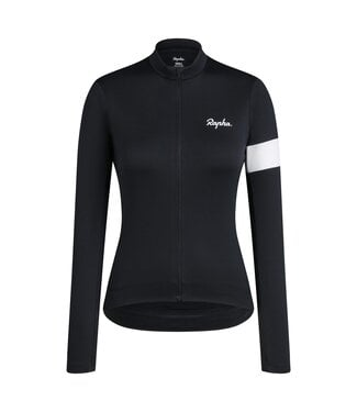 Rapha Women's Core Thermal Jersey - Black / White
