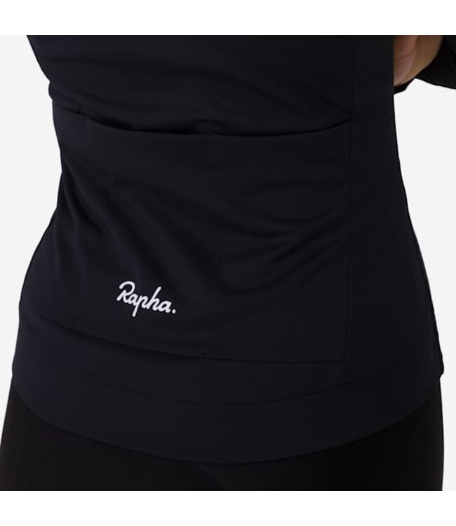 Rapha Women's Core Thermal Jersey - Black / White