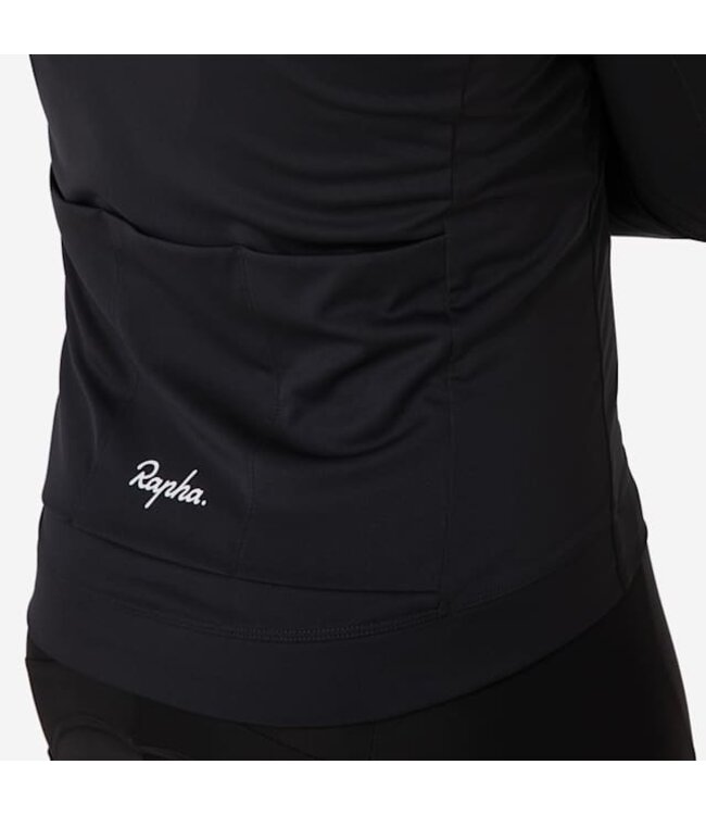 Rapha Men's Core Thermal Long Sleeve Jersey - Black / White