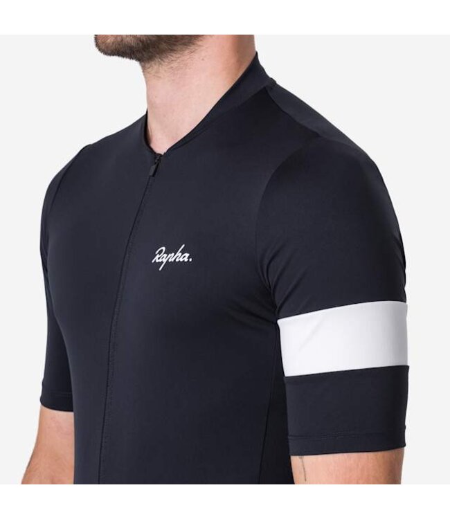 Rapha Men's Core Jersey - Black / White