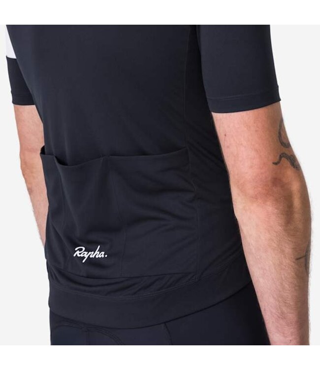Rapha Men's Core Jersey - Black / White