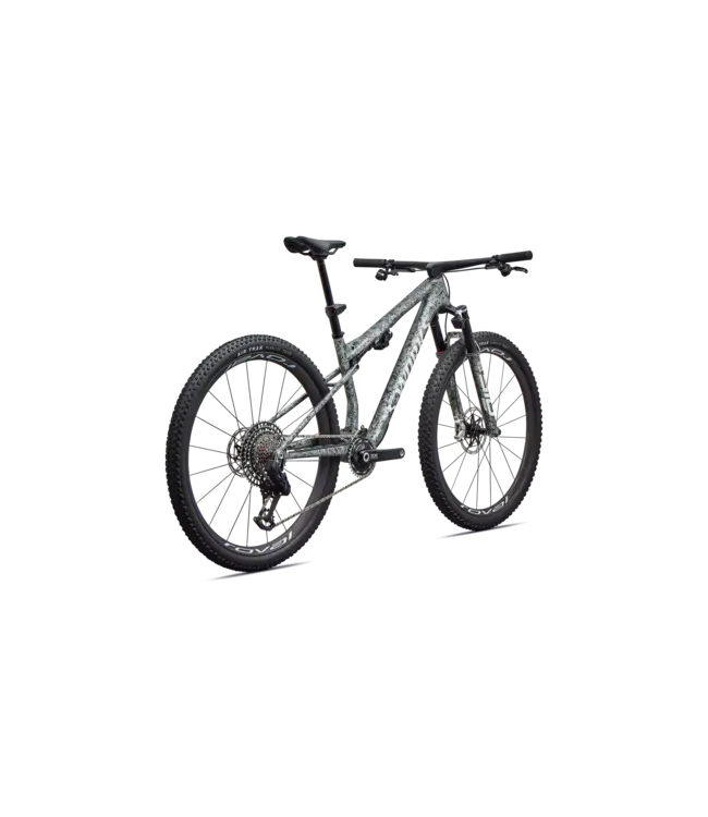 Specialized S-Works Epic 9 - Gloss Metallic Obsidian Multi Color Dry Impasto/ Metallic White Silver