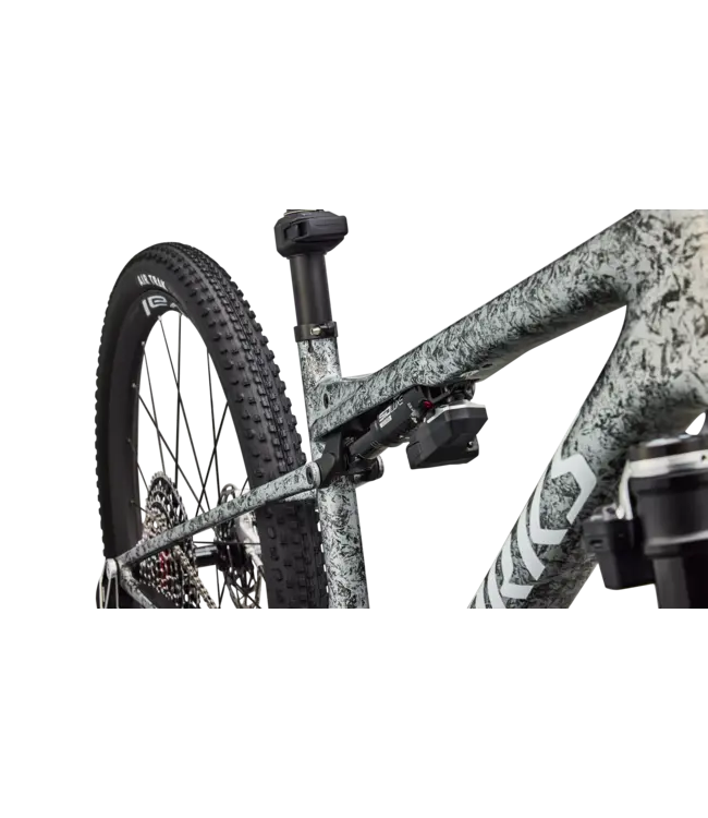 Specialized S-Works Epic 9 - Gloss Metallic Obsidian Multi Color Dry Impasto/ Metallic White Silver