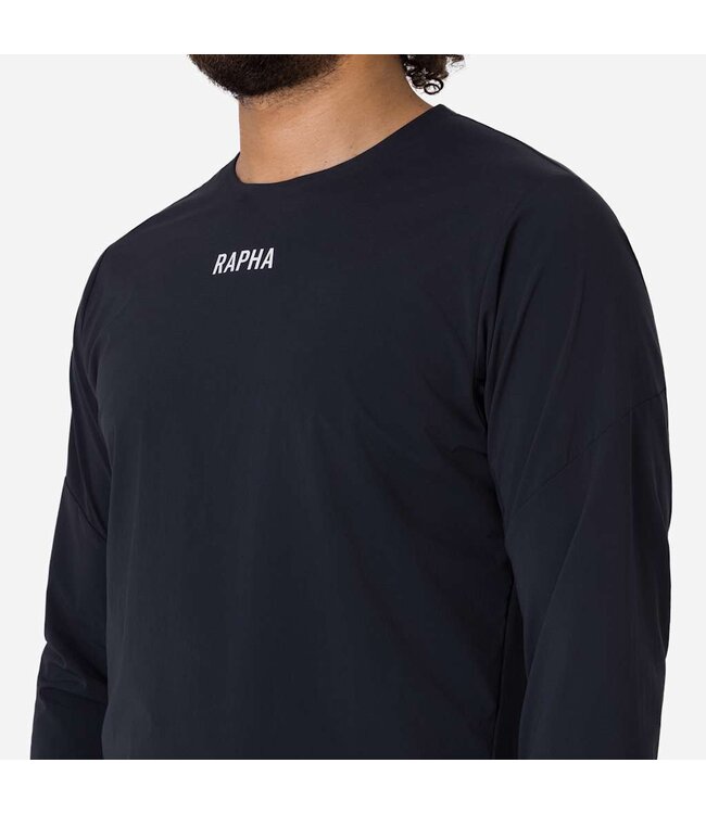 Rapha Men's Trail Finale Windblock Jersey - Black / White
