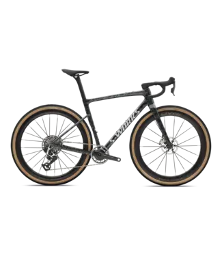 Specialized S-Works Crux 5 - SRAM RED XPLR - Fjord Gold Sandstone Blurred Impasto / Gloss Flake Silver